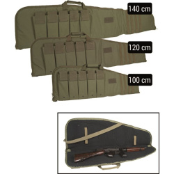 MILTEC Transportné puzdro na zbraň lomené, 140cm - olive drab (16191001-904)