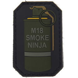 3D PVC Nášivka/Patch M-18 smoke ninja B