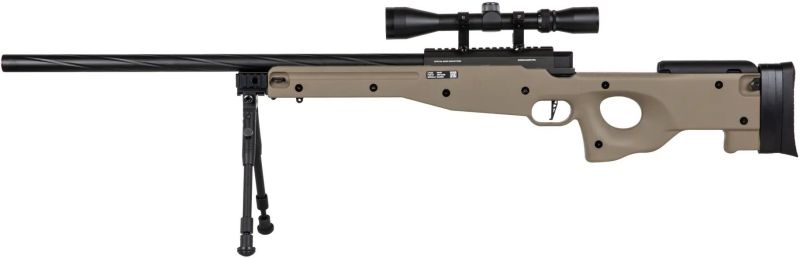 SPECNA ARMS Sniper Rifle S11 /w scope & bipod - tan (SA-S11)