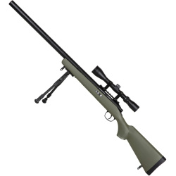 SPECNA ARMS Sniper Rifle S12 /w scope & bipod - olive (SA-S12)