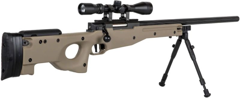 SPECNA ARMS Sniper Rifle S11 /w scope & bipod - tan (SA-S11)