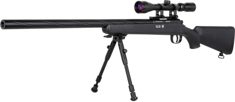 SPECNA ARMS Sniper Rifle S12 /w scope & bipod - black (SA-S12)