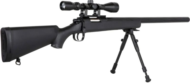 SPECNA ARMS Sniper Rifle S12 /w scope & bipod - black (SA-S12)