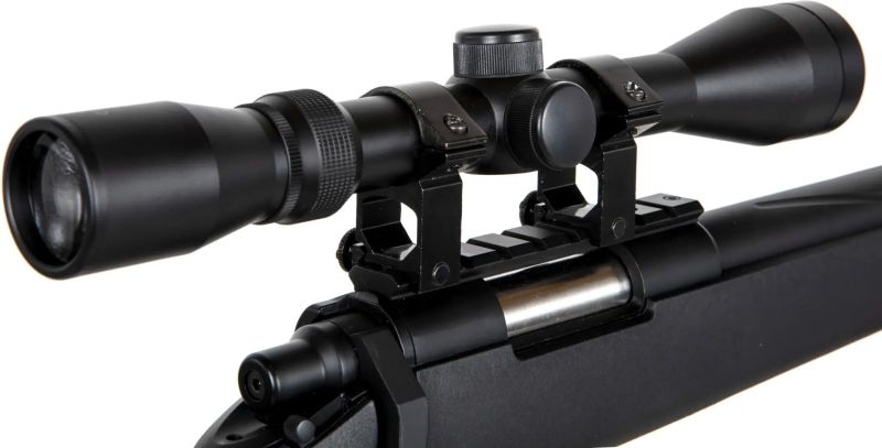 SPECNA ARMS Sniper Rifle S12 /w scope & bipod - black (SA-S12)