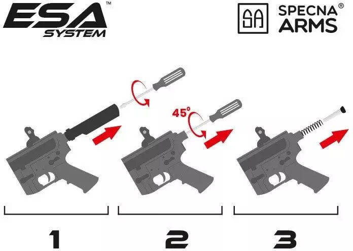 SPECNA ARMS M4 RRA EDGE HAL2 - black (SA-E03)