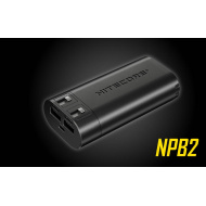 NITECORE Nabíjačka PowerBank NPB2 Waterproof - black (NCxb-NPB2)