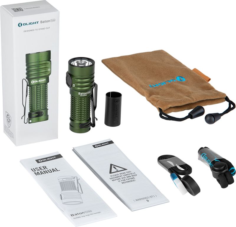 OLIGHT Svietidlo Baton Turbo 1000 lm - OD green (OL803)