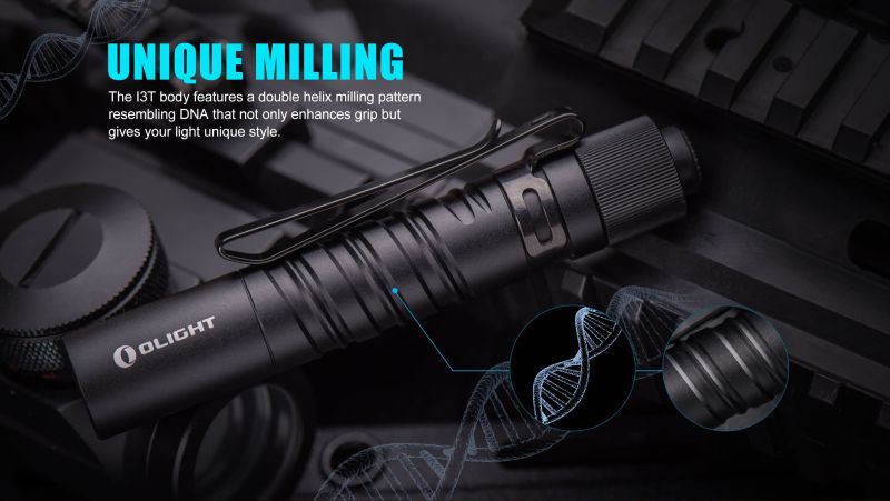 OLIGHT Svietidlo I3T EOS EDC 180 lm - pinwheel blue (OL794)