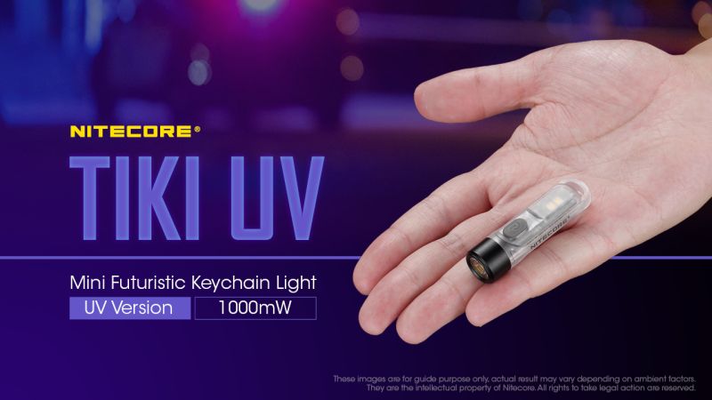 NITECORE Svietidlo TIKY UV -  transparent (NC-TIKI-UV)