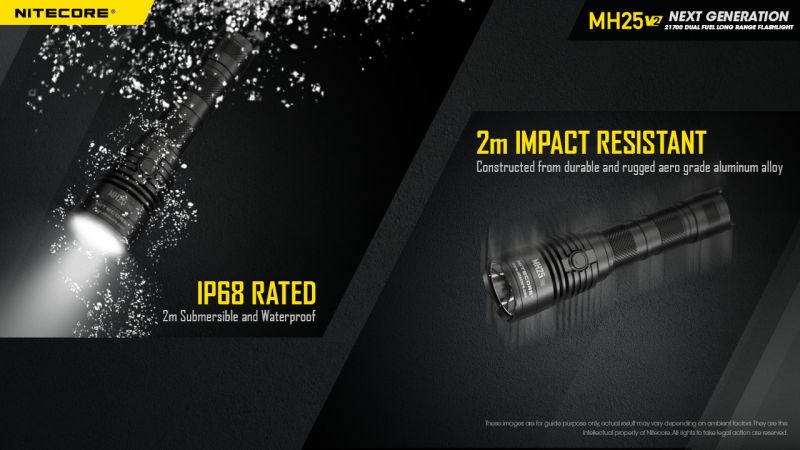 NITECORE Svietidlo MH25V2 - black (NC-MH25V2)