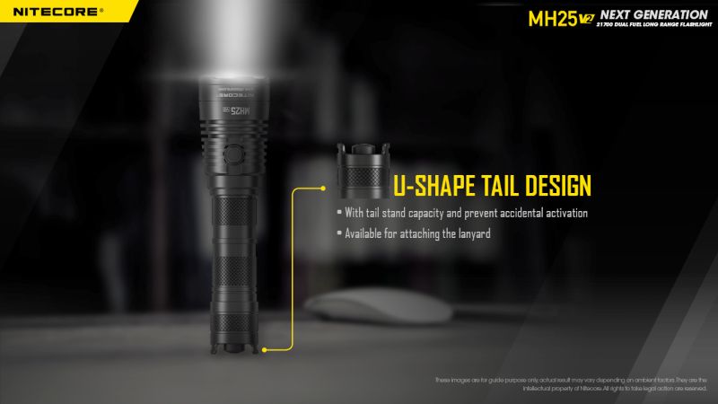 NITECORE Svietidlo MH25V2 - black (NC-MH25V2)