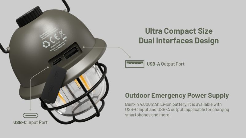 NITECORE Lampášik LR40 - green (NC-LR40-gn)