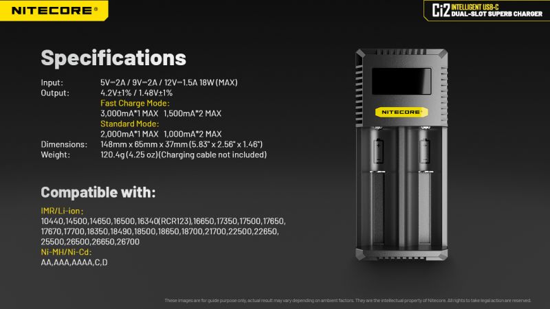 NITECORE Nabíjačka Ci2 (NCx-Ci2)