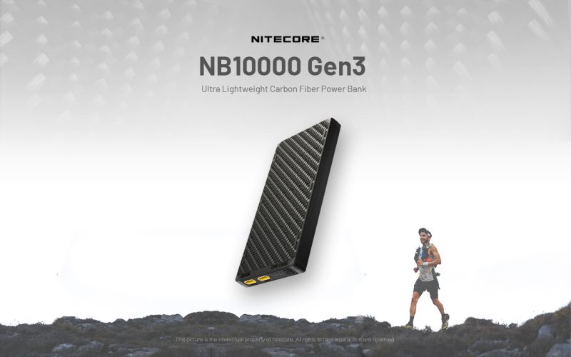 NITECORE Nabíjačka PowerBank NB10000 gen.3 - black (NCxb-NB10000gen3)