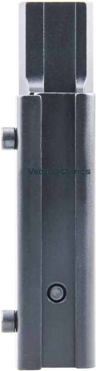 VECTOR OPTICS Zvýšená montáž 1,6cm Dovetail to Weaver lišta 10cm (SCRA-31)