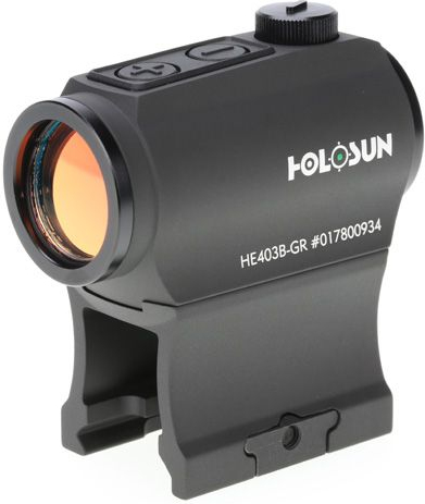 HOLOSUN Kolimátor Green Dot Sight 2 MOA - black