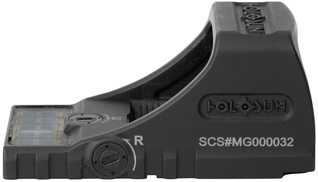 HOLOSUN Kolimátor SCS Open Reflex Green Dot Sight - black (SCS-MOS-GR)