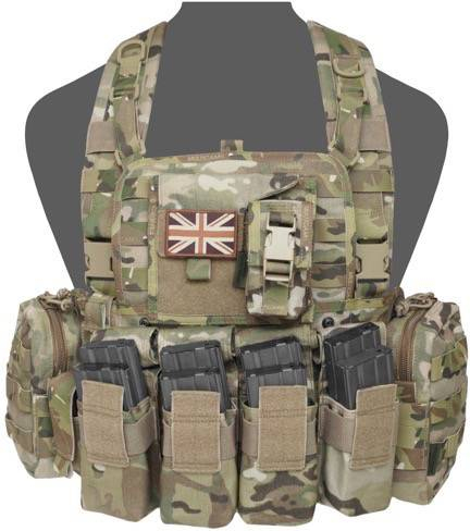 WARRIOR 901 Elite Ops M4 Bravo Chest Rig - multicam (W-EO-901-Z-BRM4-MC)