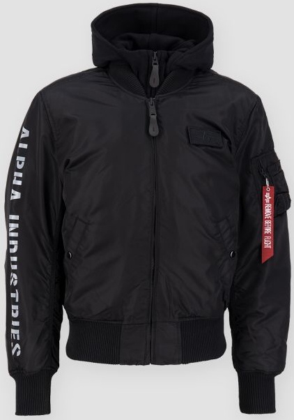 ALPHA INDUSTRIES Bunda MA-1 D-Tec SE - black reflective (133104/285)