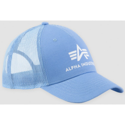 ALPHA INDUSTRIES Šiltovka Basic Trucker Cap - light blue (186902/513)