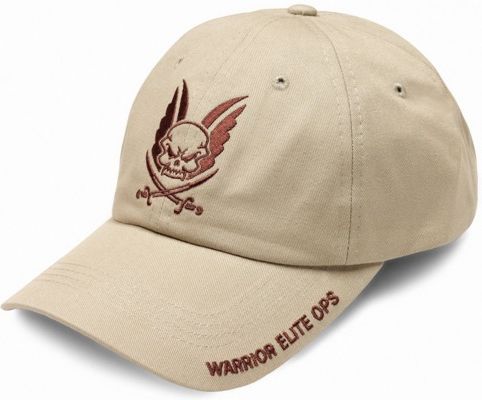 WARRIOR Šiltovka Logo Cap with Coyote tan Embroidery - coyote (W-EO-CAP-CT)