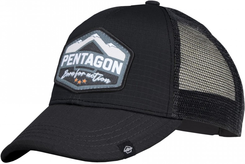 PENTAGON Baseball šiltovka ERA "Born for action" - black (K13048-BA-BLK)