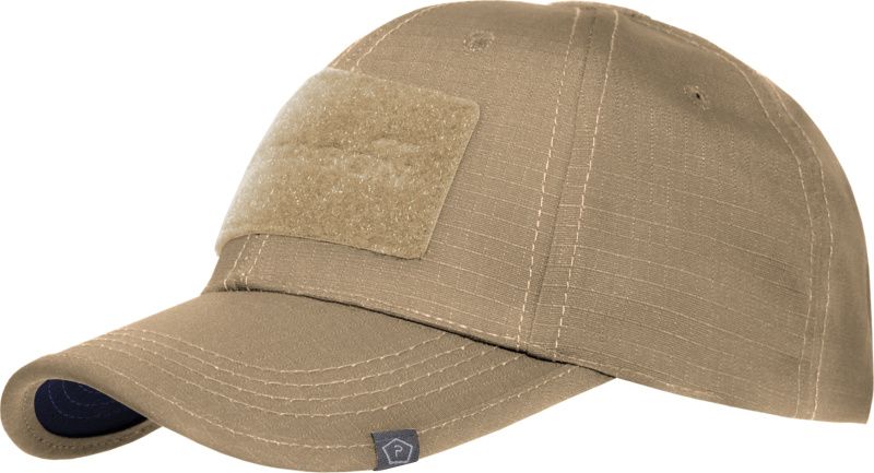 PENTAGON Baseball šiltovka s velcro panelmi, bavlna polyester - coyote (K13025-R)