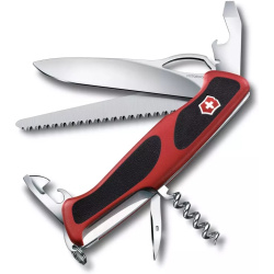 VICTORINOX Zatvárací nôž RangerGrip 79 - red (0.9563.MC)