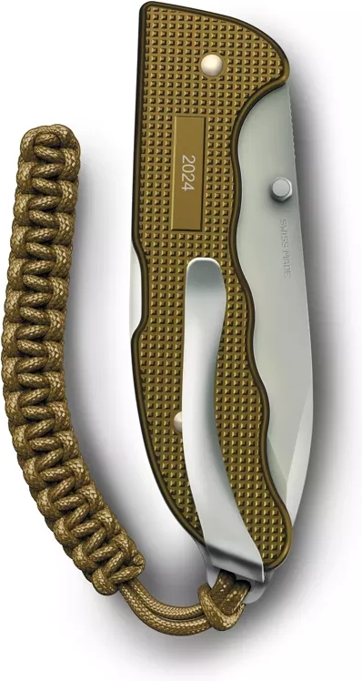 VICTORINOX Zatvárací nôž HUNTER PRO ALOX LE 2024 - terra-brown (0.9415.L24)