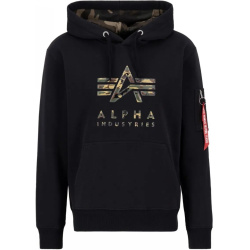 ALPHA INDUSTRIES Mikina Camo TPU - black (146337/03)