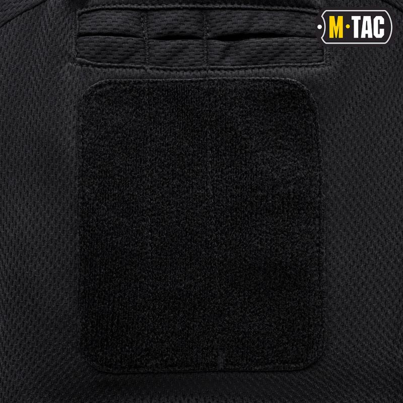 M-TAC Tričko Polo Elite Tactical Coolmax - black (80010002)