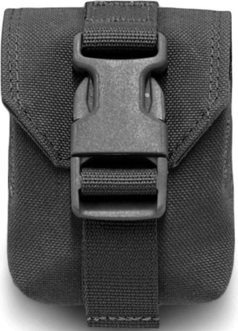 WARRIOR Single Frag Grenade Pouch - Generation 2 - black (W-EO-FGP-G2-BLK)