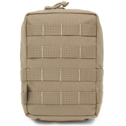 WARRIOR Large Utility MOLLE Pouch - coyote (W-EO-LUMP-CT)