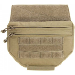 WARRIOR Drop Down Velcro Utility Pouch - coyote (W-EO-DDVUP-CT)