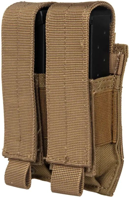 SPECNA ARMS Double pistol mag pouch - tan