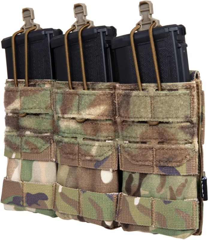 PRIMAL GEAR Triple universal mag pouch - multicam