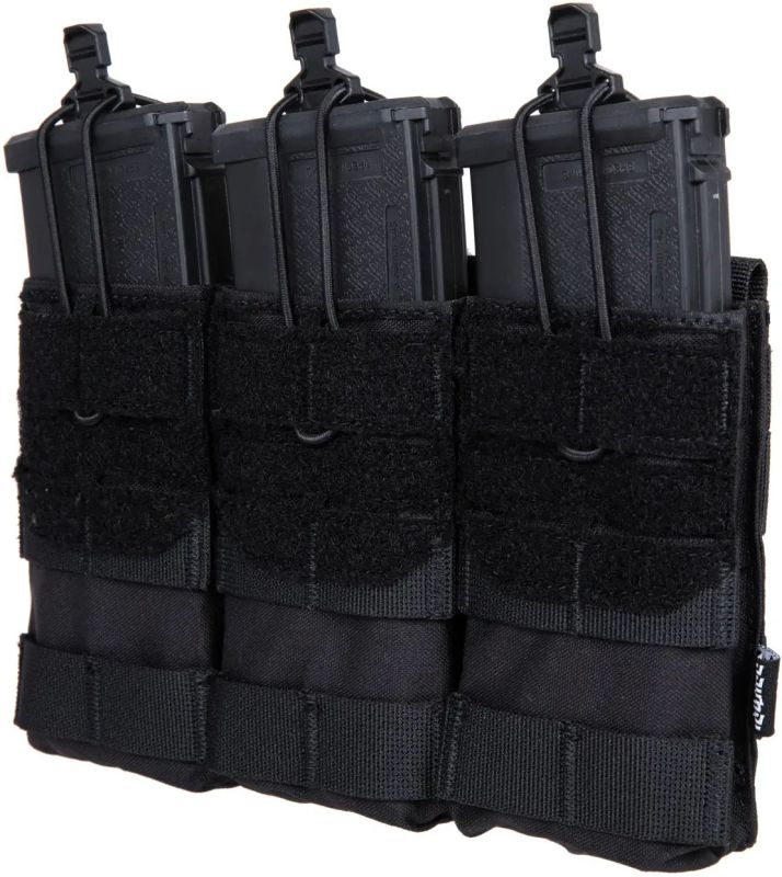 PRIMAL GEAR Triple universal mag pouch - black