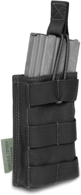 WARRIOR Single MOLLE Open Pouch 5.56mm - black (W-EO-SMOP-BLK)