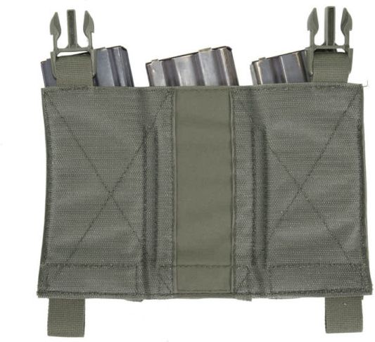 WARRIOR Removable Triple Elastic Mag Pouch - ranger green (W-EO-DFP-TEMP-RG)