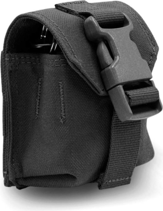 WARRIOR Single Frag Grenade Pouch - Generation 2 - black (W-EO-FGP-G2-BLK)