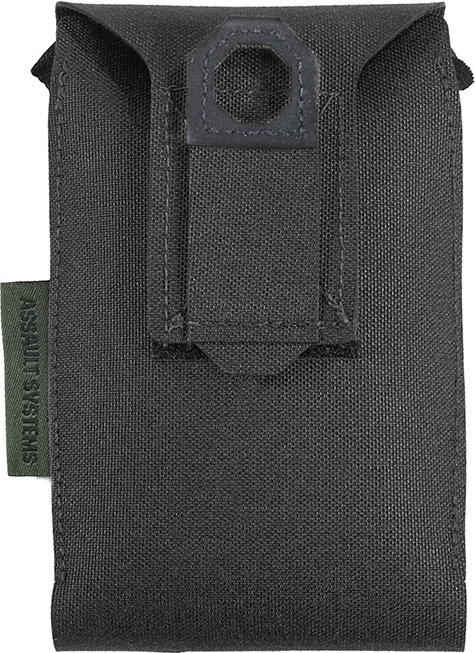 WARRIOR Laser Cut Compact Dump Pouch - black (W-LC-CDP-BLK)