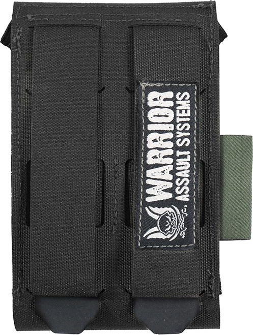 WARRIOR Laser Cut Compact Dump Pouch - black (W-LC-CDP-BLK)