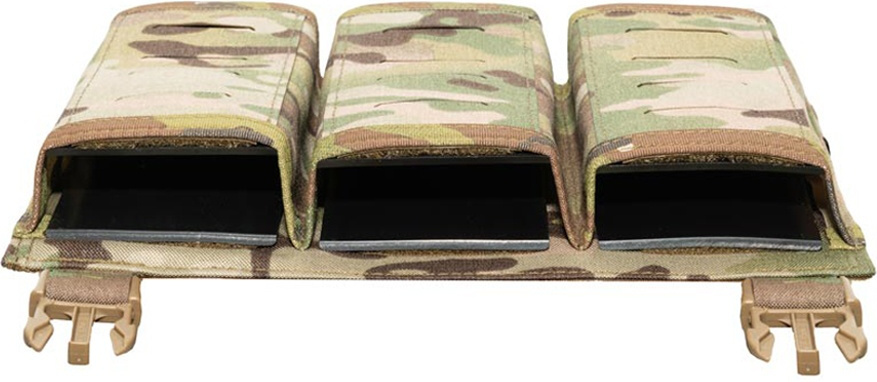 WARRIOR LC Detachable Front Panel Triple Snap Mag Pouch - multicam (W-LC-DFP-TSMP-MC)