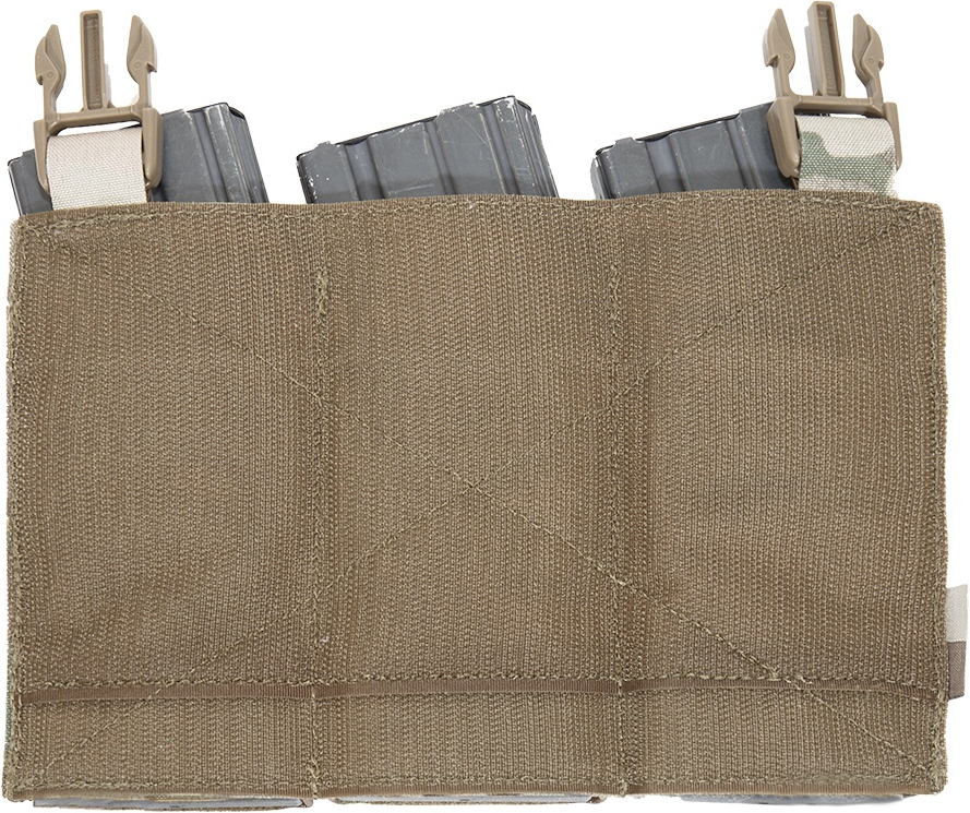 WARRIOR LC Detachable Front Panel Triple Snap Mag Pouch - multicam (W-LC-DFP-TSMP-MC)