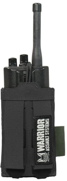 WARRIOR LC Adjustable Radio Pouch - black (W-LC-ARP-BLK)