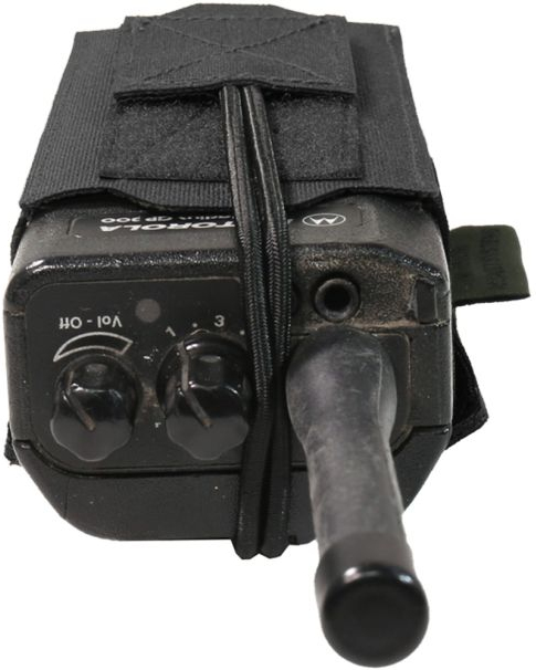 WARRIOR LC Adjustable Radio Pouch - black (W-LC-ARP-BLK)