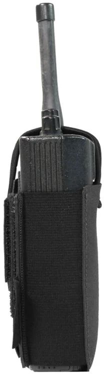 WARRIOR LC Wing Velcro Adjustable Radio Pouch - Left - black (W-LC-WV-ARP-L-BLK)