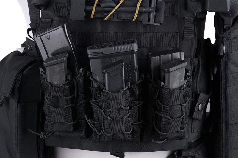 GFC TC Single Open Pistol Mag Pouch - čierny