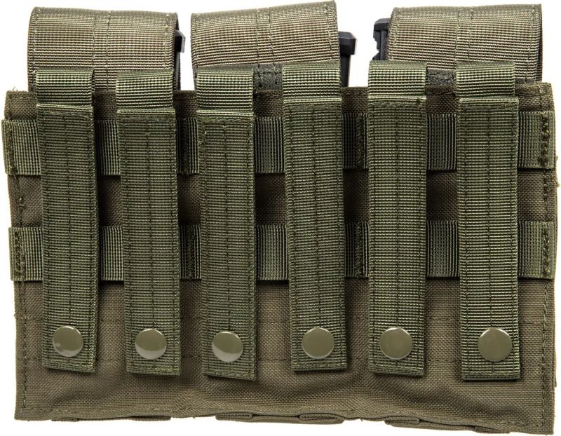 SPECNA ARMS Triple flap mag pouch M4/16 - olive