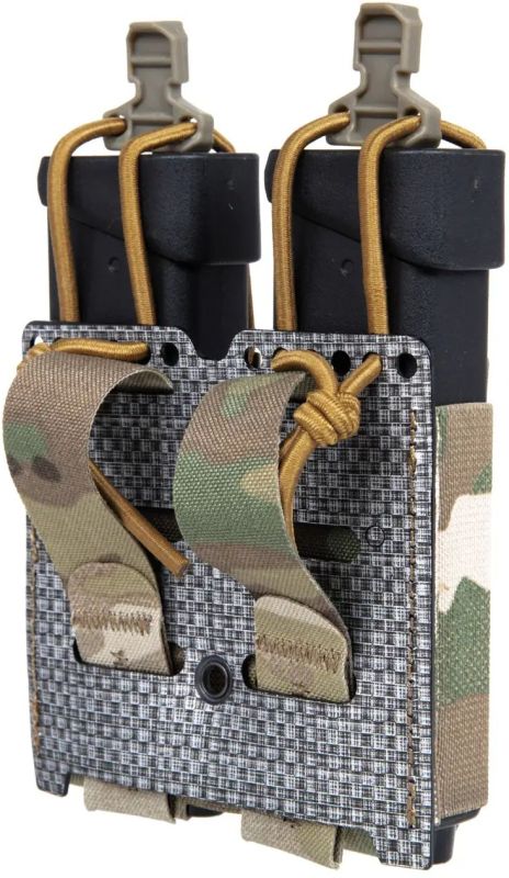 PRIMAL GEAR Double pistol mag pouch - multicam